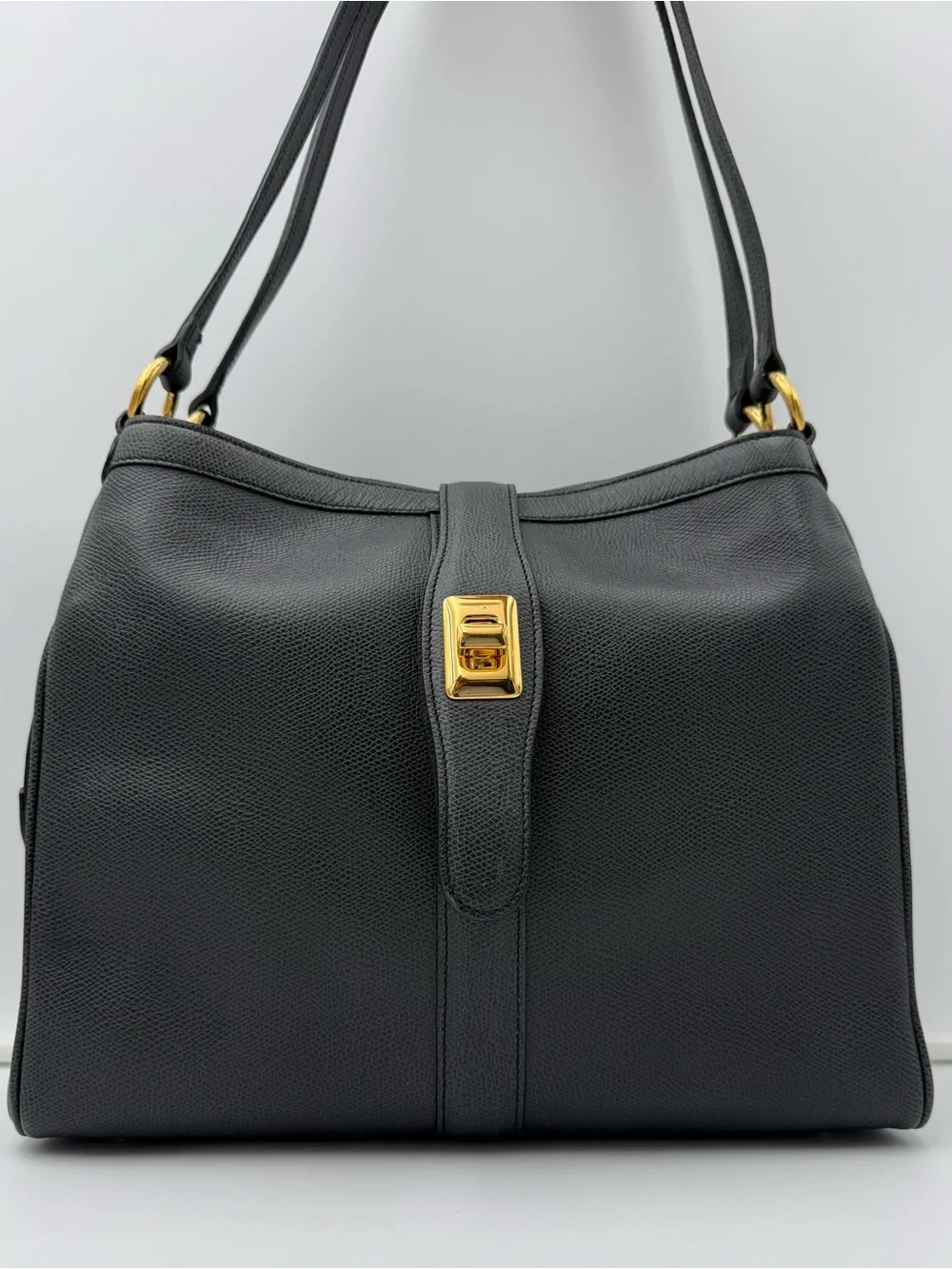 🐢MORABITO COUSU MAIN 1905 PARIS • Sac a Epaule GM Shoulder Bag • Made in FRANCE - Picture 3 of 16